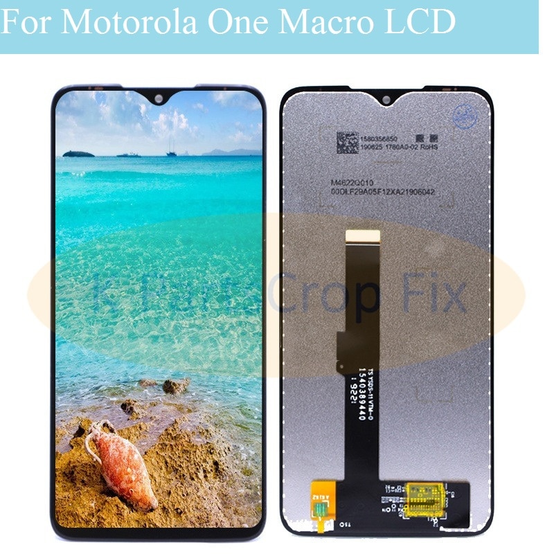 6.2 Inch Voor Motorola Moto Een Macro Lcd Touch Glas Sensor Screen Digitizer Vergadering Voor Xt2016-2 Lcd Met Gereedschap