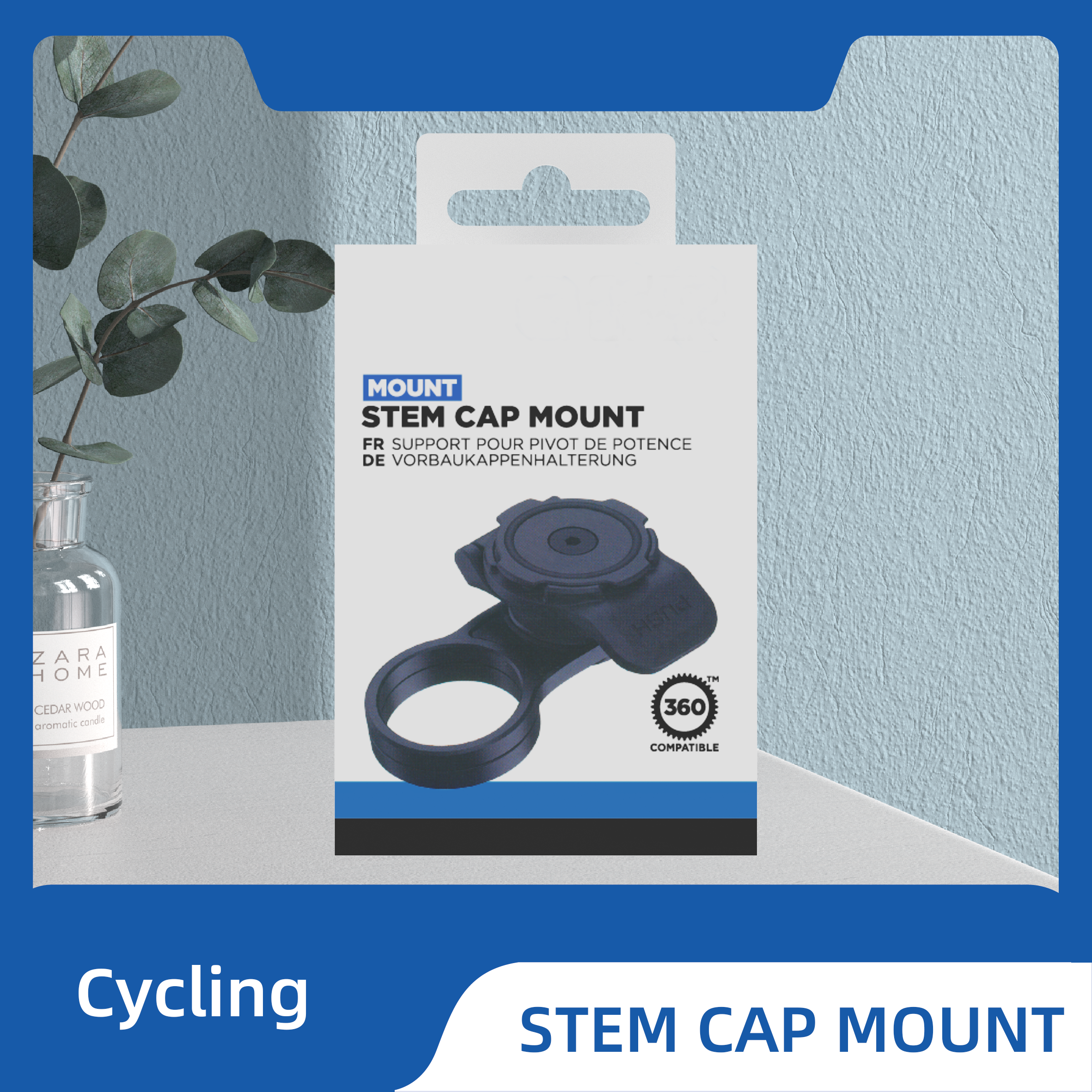 Bike Stuurpen Mount Fietsen Telefoon Mount Mobiele Telefoon Houder: Rood