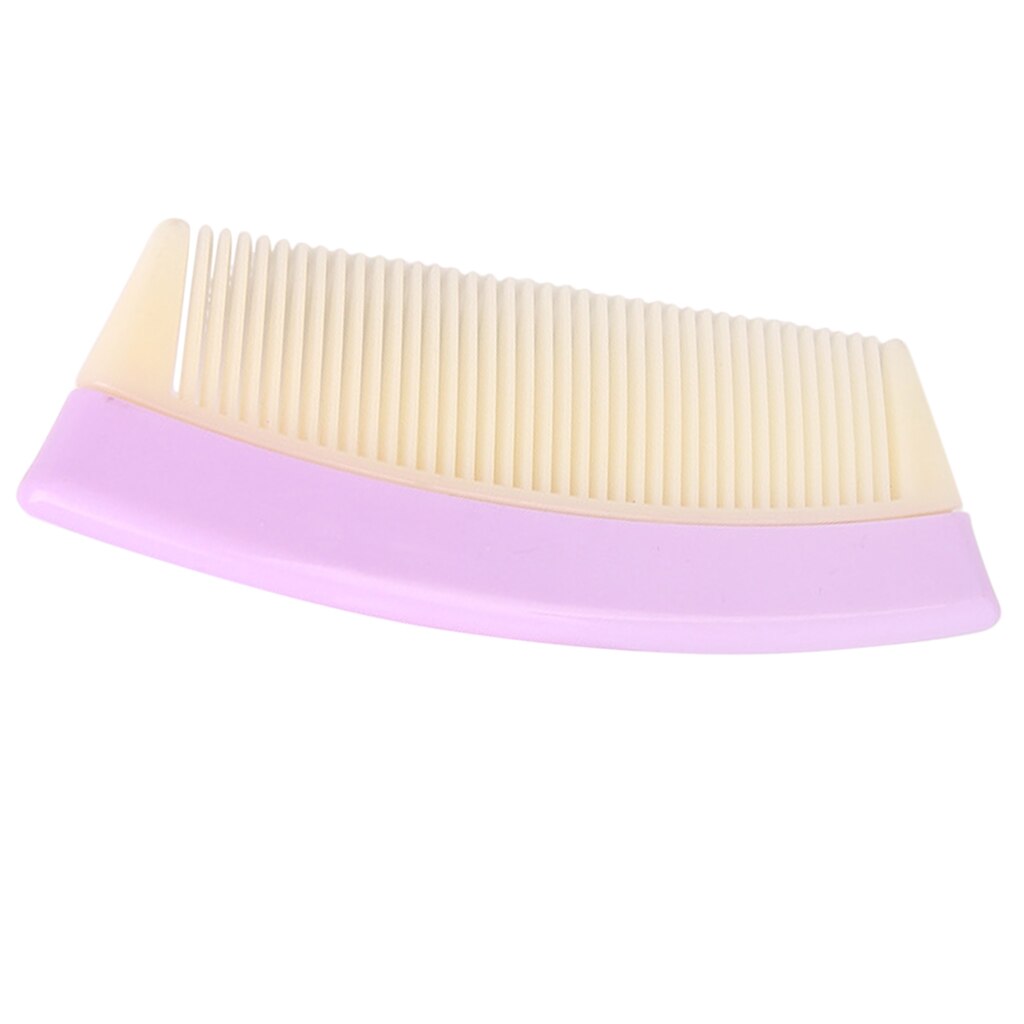 Fine Teeth Detangling Hair Comb Anti-static Scalp Head Massage Hairbrush Comb for Long Curly Thick Hair, 5.8’’: Purple