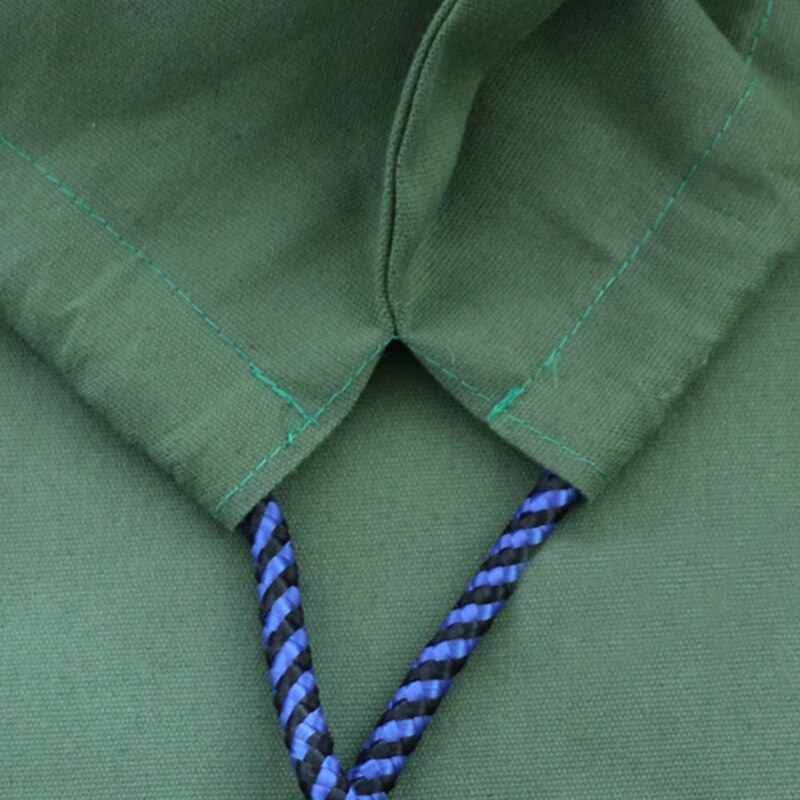 100*140Cm Groen Extra Grote Canvas Zware Waszakken Duurzaam Thicken Opbergtas Closet Organizer Voor Beddengoed dekbedden