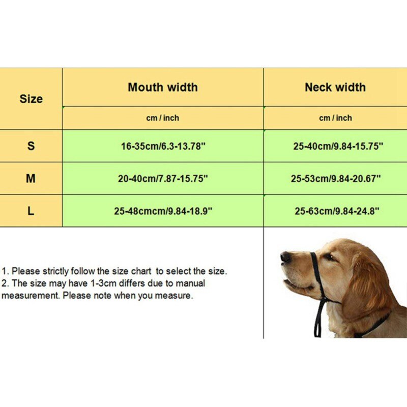 Pet Dog Head Leash Collar No-Pull Painless Gentle Adjustable Control Leash Leader Durable Dog Training Tool Pet Products S/M/L