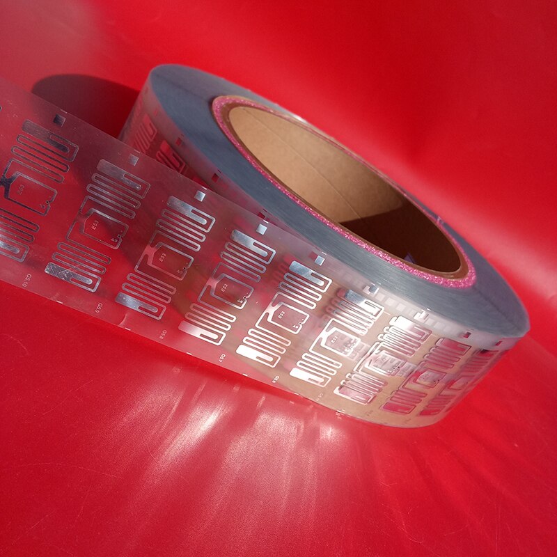 100PCS 860-960MHz RFID electronic tag UHF Impinj E53 Ultra high frequency band adhesive Clothing tag RF tag AZ-E53