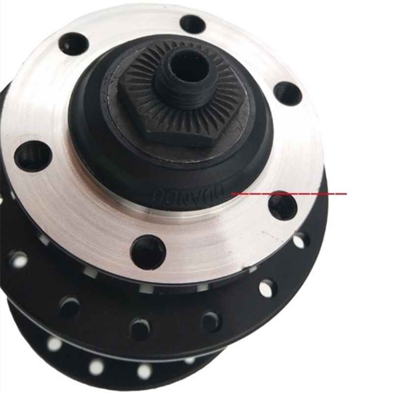 QUANDO Bicycle Mountain Bike Disc Brake Quick Release Rear Hub 32H