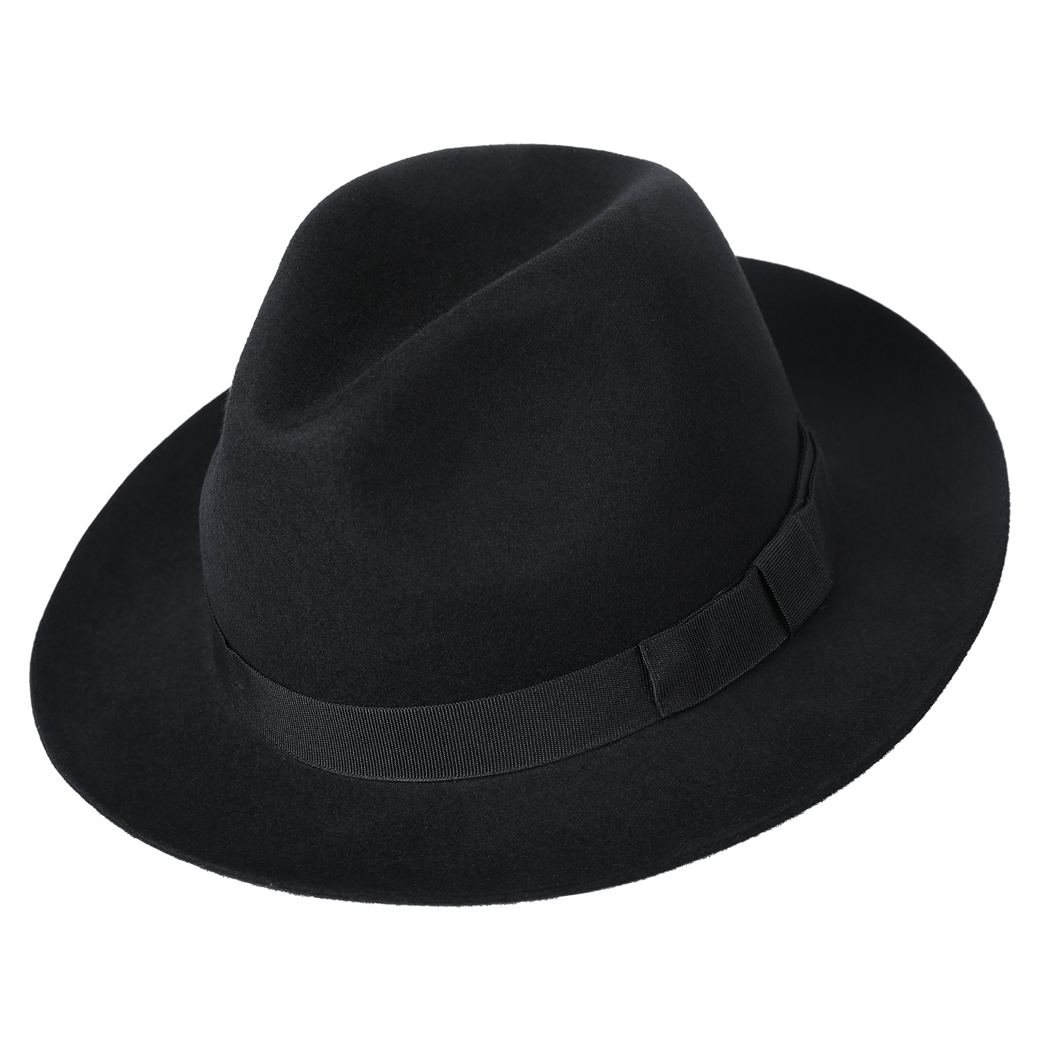 USPOP-sombrero Fedora de Jazz de ala corta para mujer, sombrero de lana para Otoño e Invierno