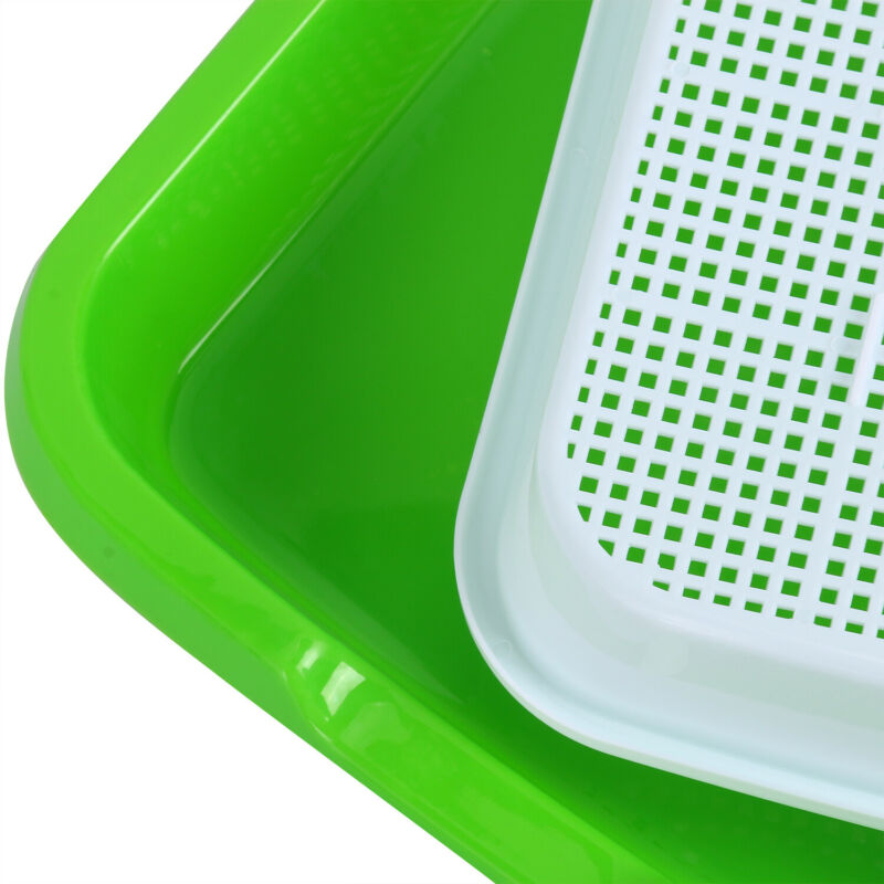 5 par groddbricka groddar låda giftfri hållare trädgårdsredskap plantskola jord mindre trädgård odlingslåda trädgårdsskötselmaterial