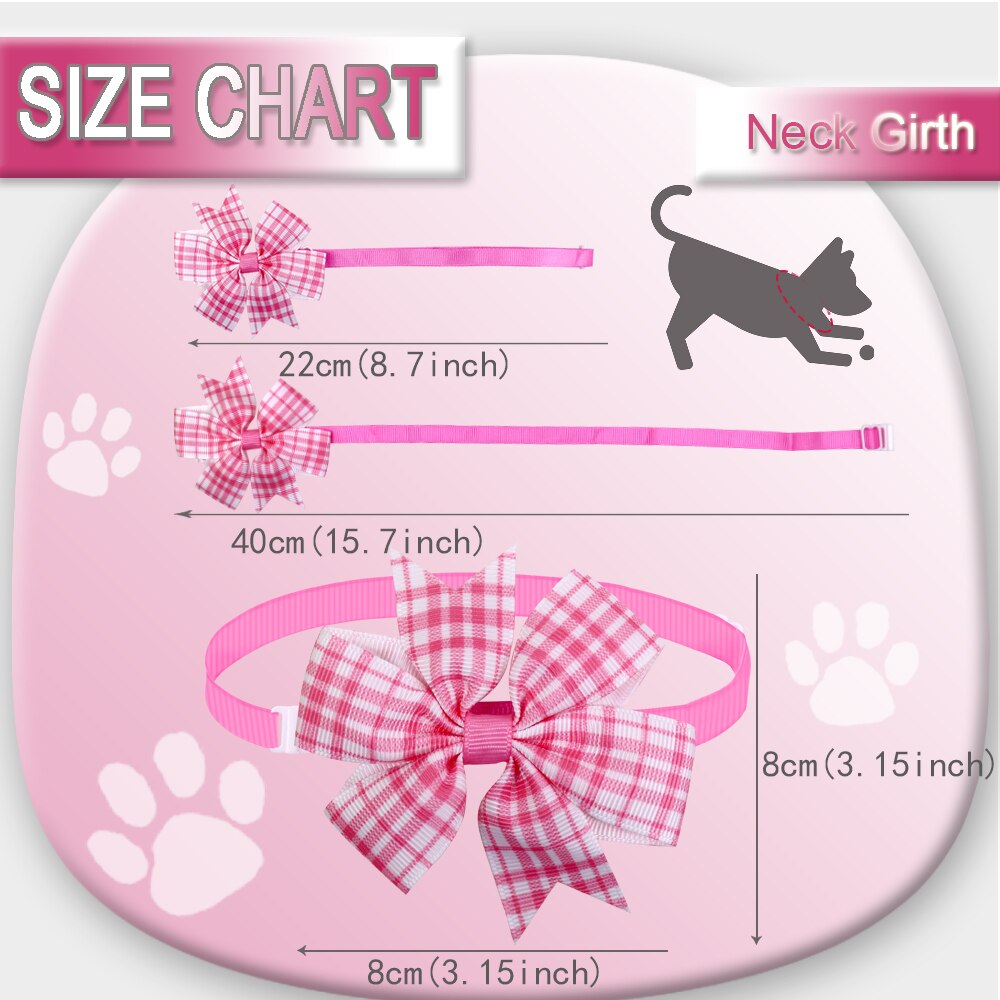 Accesorios para el cuidado del perro de primavera, corbata de moño para perro de Mascota, pajaritas de perros pequeños, productos para perros pequeños, 100 Uds.