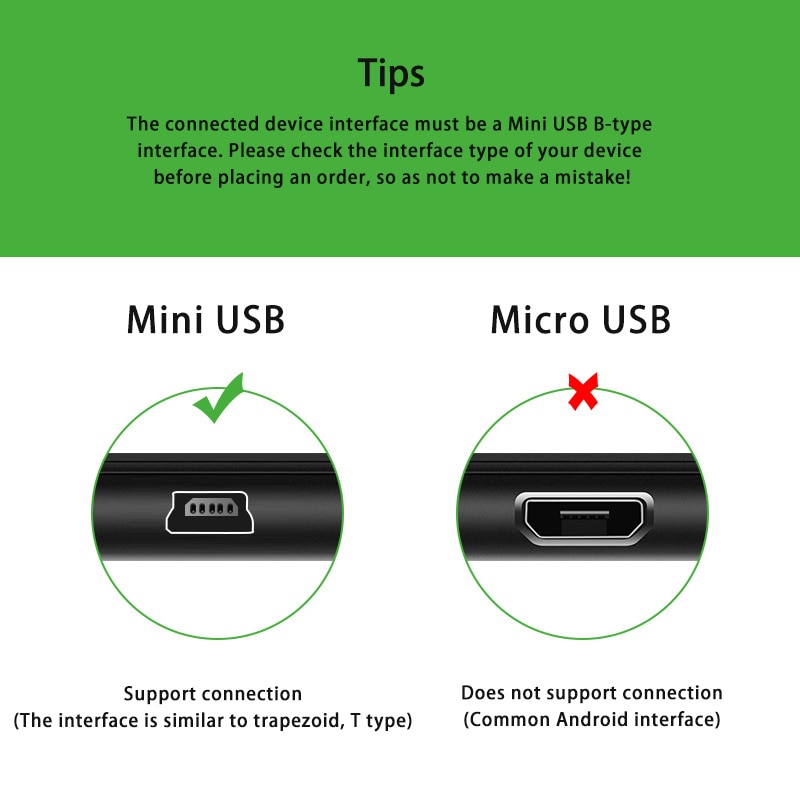Mini Usb Cable Pvc mini b 5pin Length 0.8M 1M 2M 3M Data Charging Cable For All Kinds Of Elderly Phones Digital Cameras Mp3