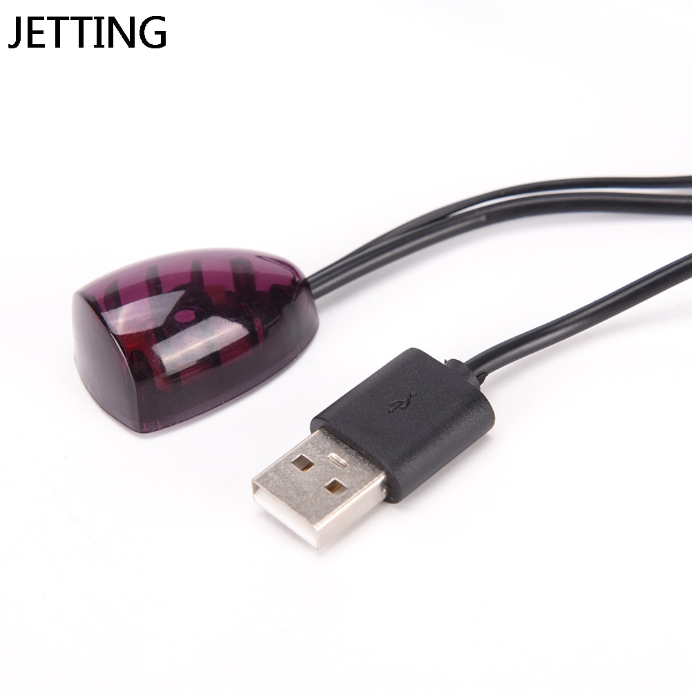 Spritzen Praktische USB Adapter Infrarot Ir-fernbedienung Verlängerung Verstärker Empfänger Absender vergoldet für Alle Fernbedienung Geräte