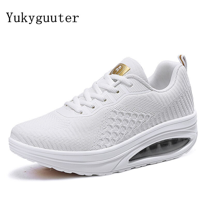 Dansesko kvinde dame moderne blød ydersål jazz sneakers strik overdel åndbar letvægts kvindelig dansende fitness sko sport