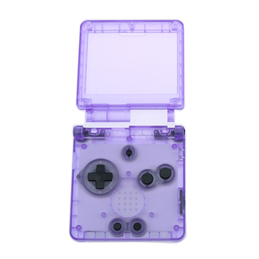 YuXi For GameBoy Advance SP Classic clear Limited Edition Replacement Housing Shell for GBA SP Housing Case Cover: Clear Purple