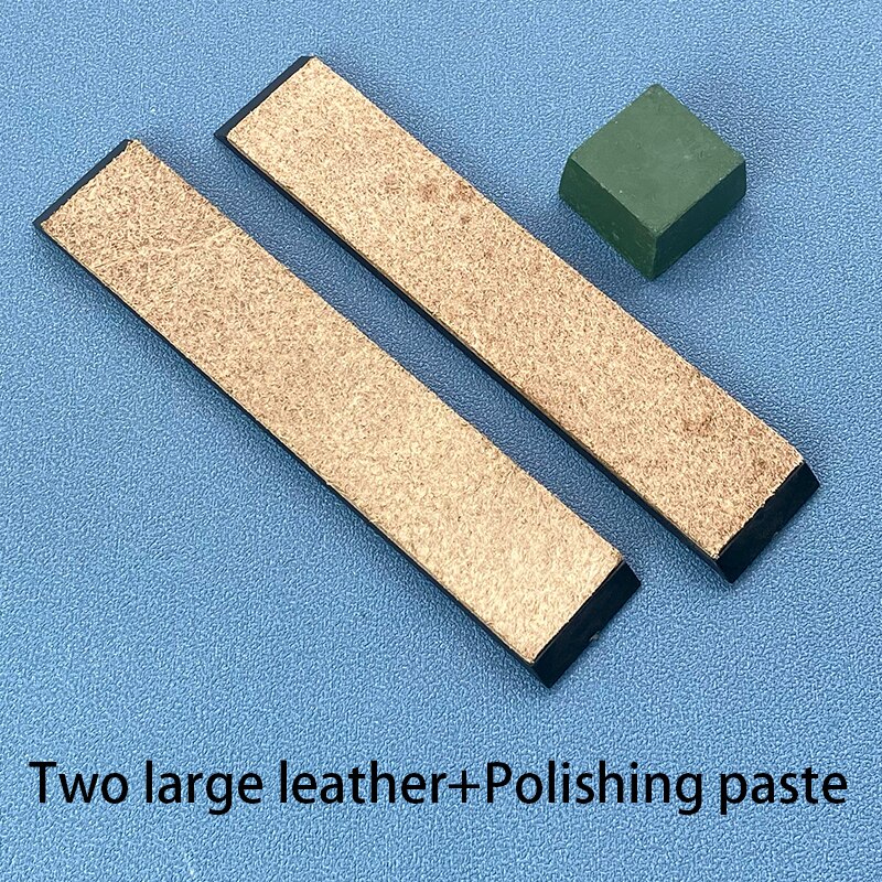 Knife Polishing Sharpener Sharpening Stone Leather Honing Strop Compound Grinding Knife Paste Polishing Paste Sharpening Tool: M