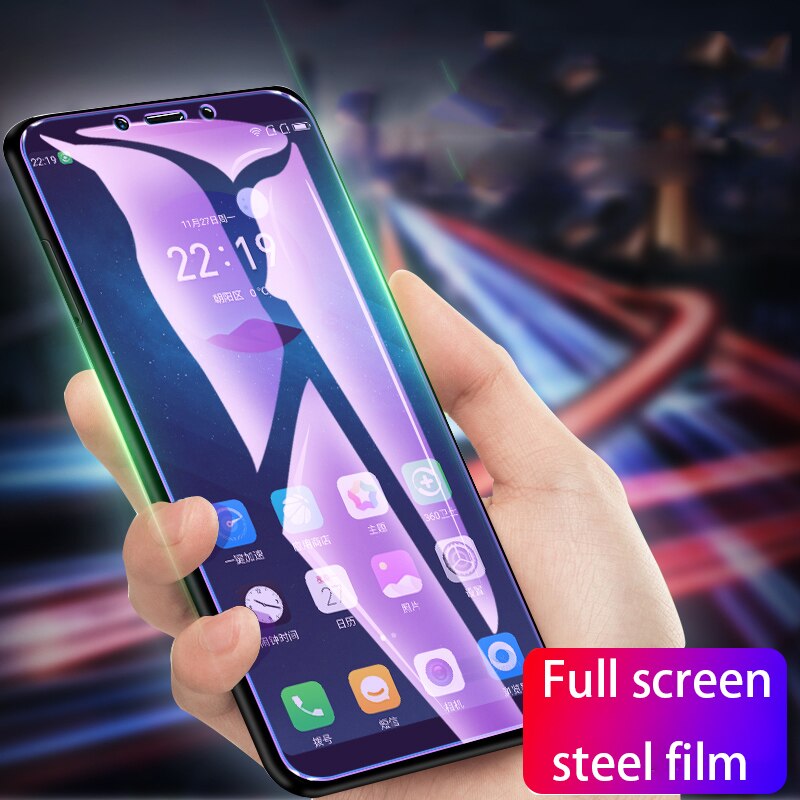 Voor vivo x7 staal film full-screen hd vivo oogbescherming en anti-blue ray mobiele telefoon beschermende film