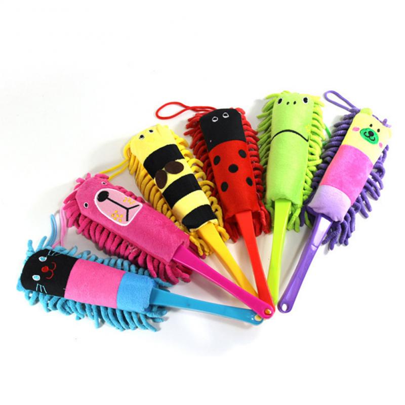 1X Microfiber Cleaning Duster Anti-Statische Feather Duster Cleaner Home Auto Borstel