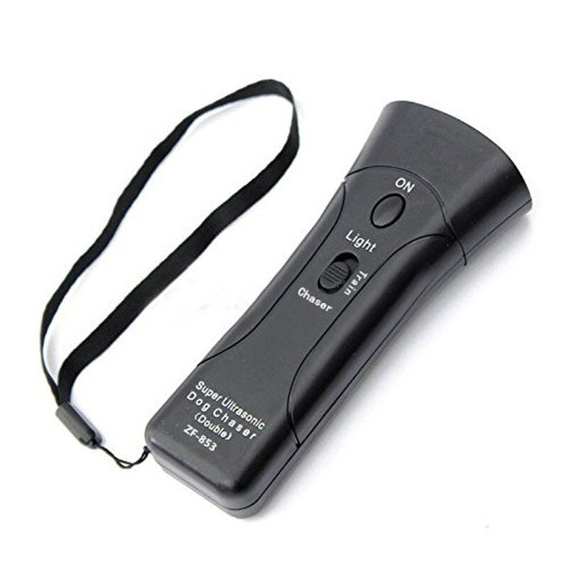 Handheld Pet Dog Repeller Anti-Bark En Anti-Bark Trainer Trainer Led Ultrasone Anti-blaf Ultrasone ZF-853 training Machine