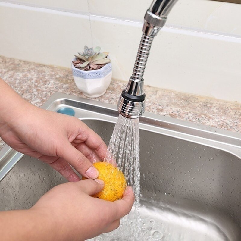 360-degree Rotating Adjustable Water Saving Aerator Kitchen Faucet Tap Nozzle Faucet Filter Kitchen Accessories