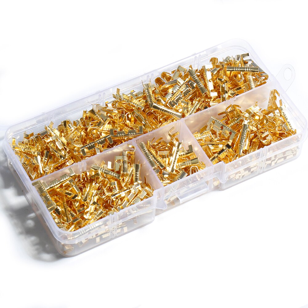 SN-48B U shaped terminal inserts connector small teeth universal spring plug wire crimping hand tool quick connection crimped: 400PCS Box U J