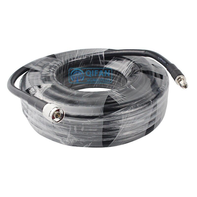 LMR400 cavo coassiale N maschio a RP-SMA maschio 50 ohm trecce coassiali cavo 5m 16ft 2 pz/lotto
