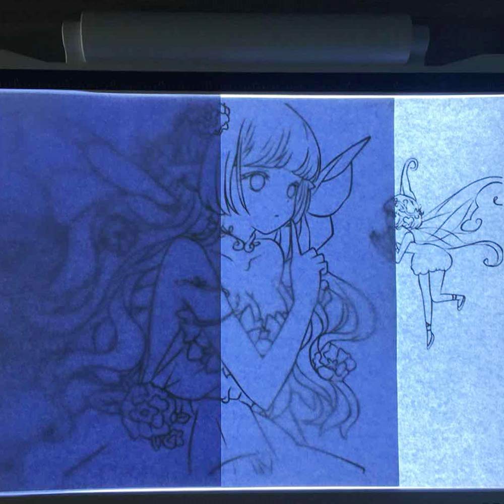 Elice A4-19 Wireless LED Light Pad Tracing Light Box Battery Powered