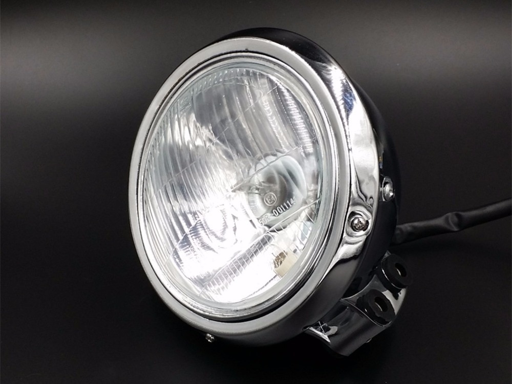 Chrome Headlight Head Lamp for Honda REBEL MAGNA CA CMX 250 750 STEED ...