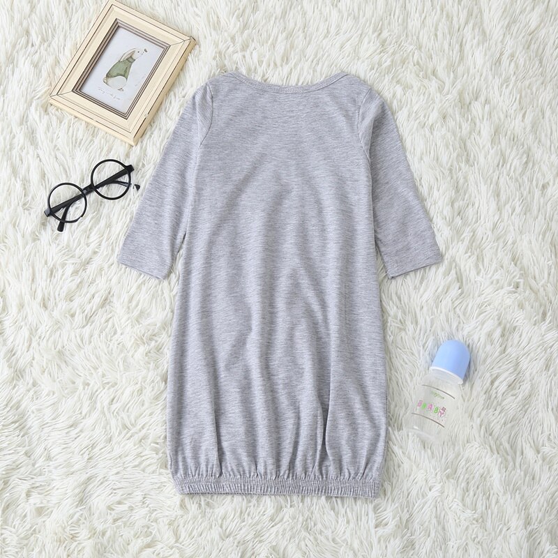 Newborn Pijamas Baby Robes Cotton Soft Casual Long Sleeve Bottle Pattern Comfortable Baby Sleepwear Autumn Spring Winter 6-24M