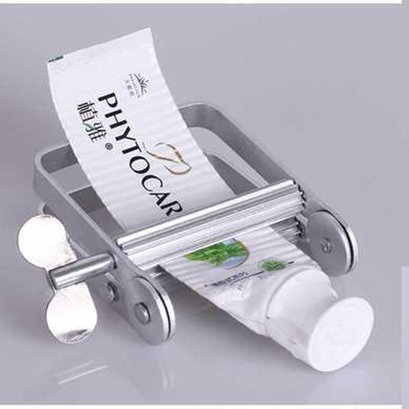 Tube Squeezer Lazy Toothpaste Dispenser Metal Squeezing Tools Hair Color Dye Cosmetic Paint Squeezer Tube Wringer Squeezer