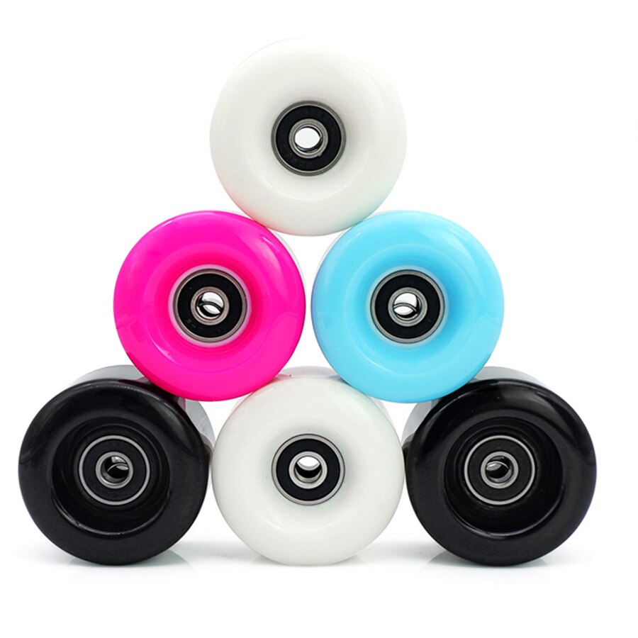 80%  highresponse rulleskøjter hjul med 608 lejer 58mm quad skating dæk 82a til indendørs udendørs dobbelt linje patines