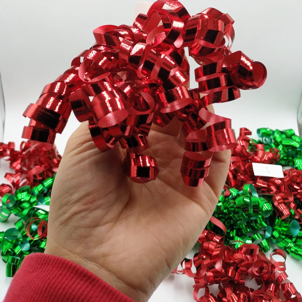 20Pcs Curly Bows Wrap Bows 5 MM*10 Strip