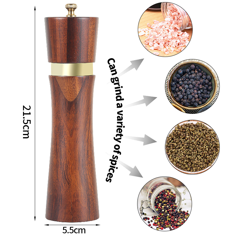 2pcs Salt and Pepper Grinder Set,Hand Grinder , Molino Electrico De Grano De Maiz, Multifunction Smash Machine