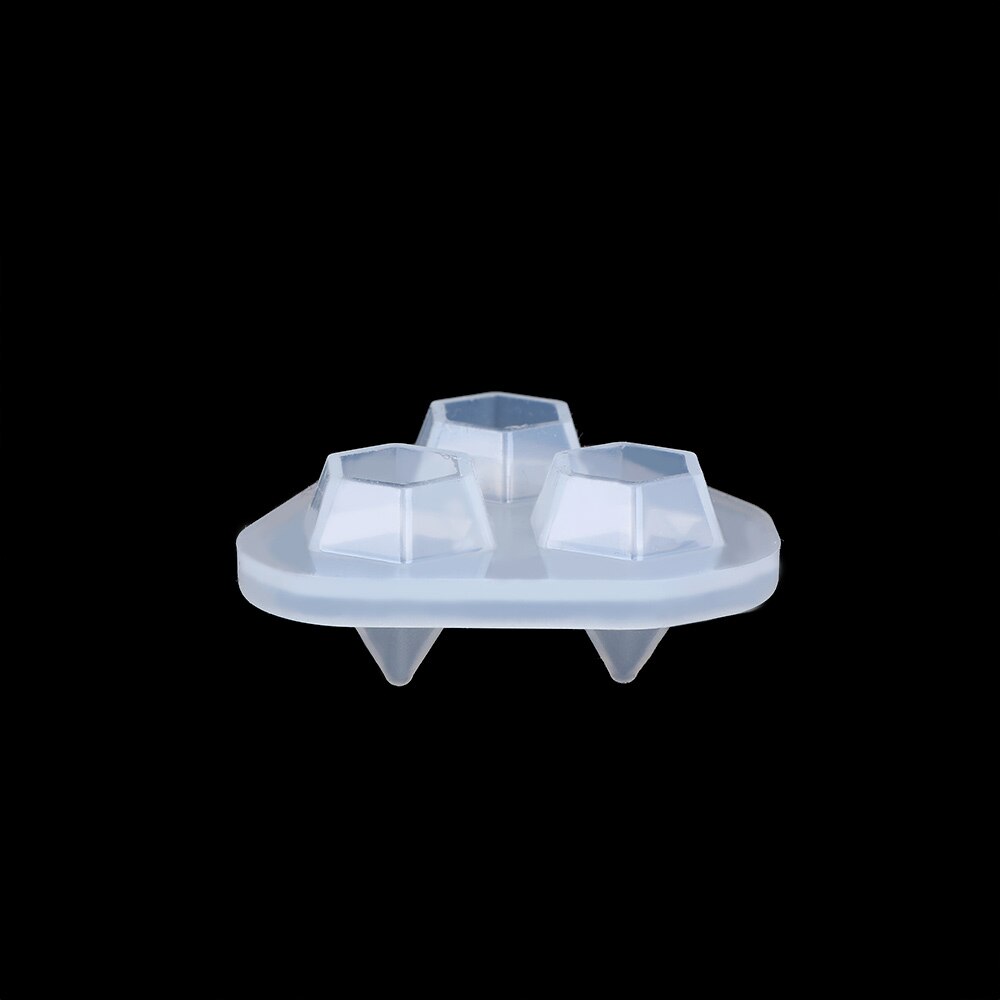 Moules à gâteaux créatifs, outils de décoration 3 en 1, moule en Silicone cristal en forme de diamant, outils pour fabriquer soi-même des bijoux faits à la main: Small