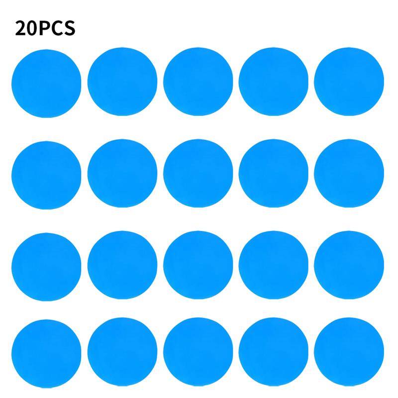 Parches De Reparación De PVC Para Kayaks Y Botes Inflables - Kit De 4 Piezas Impermeables Y No Autoadhesivos (color Rojo)