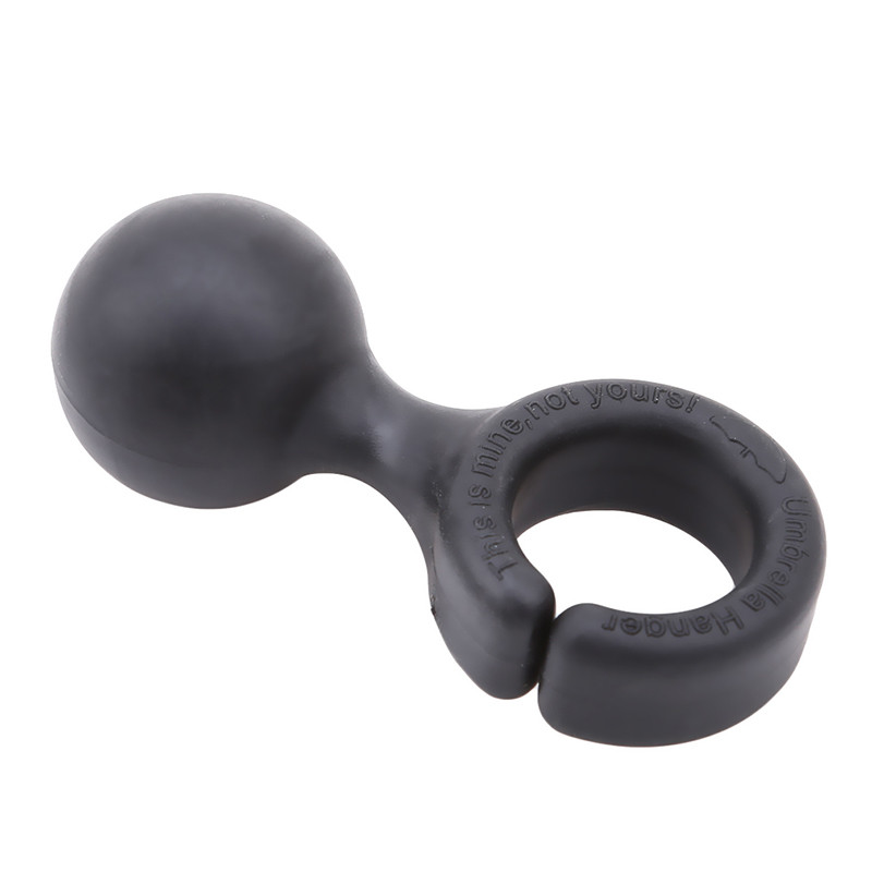 Mini Umbrella Hanger Handy Umbrella Holder Plastic Umbrella Stands Hanger Plastic Storage Rack Hanger: black