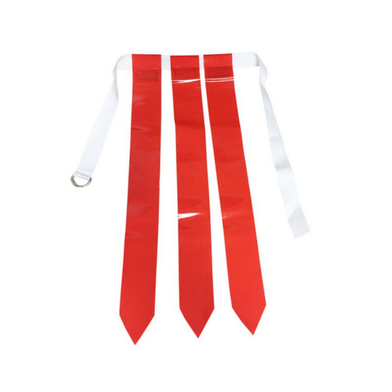 Rugby Match Training Belt Flag Training Tag Waist Strap Flag Adjustable Ribbon Football Belt HF: R
