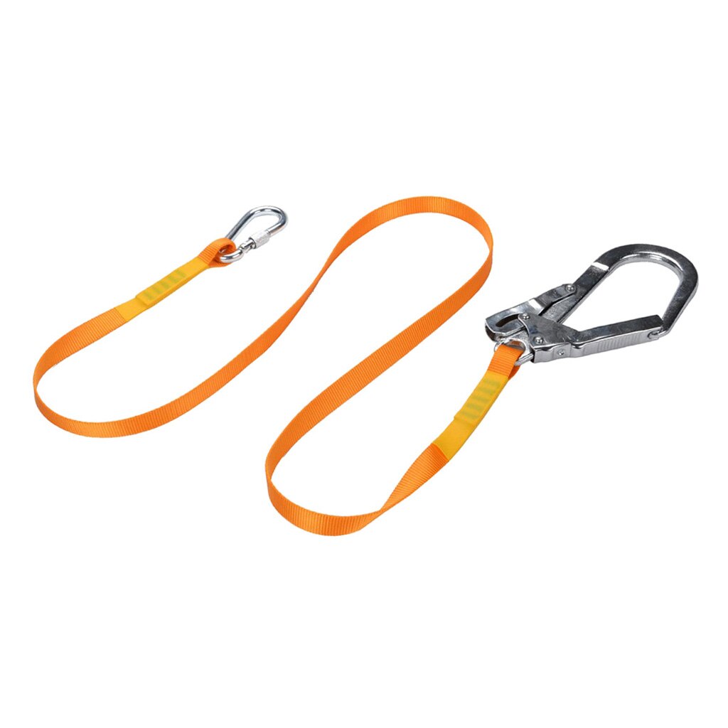 22KN Safety Harness Lanyard Strap Fall Protection Aerial Rock Tree Climbing