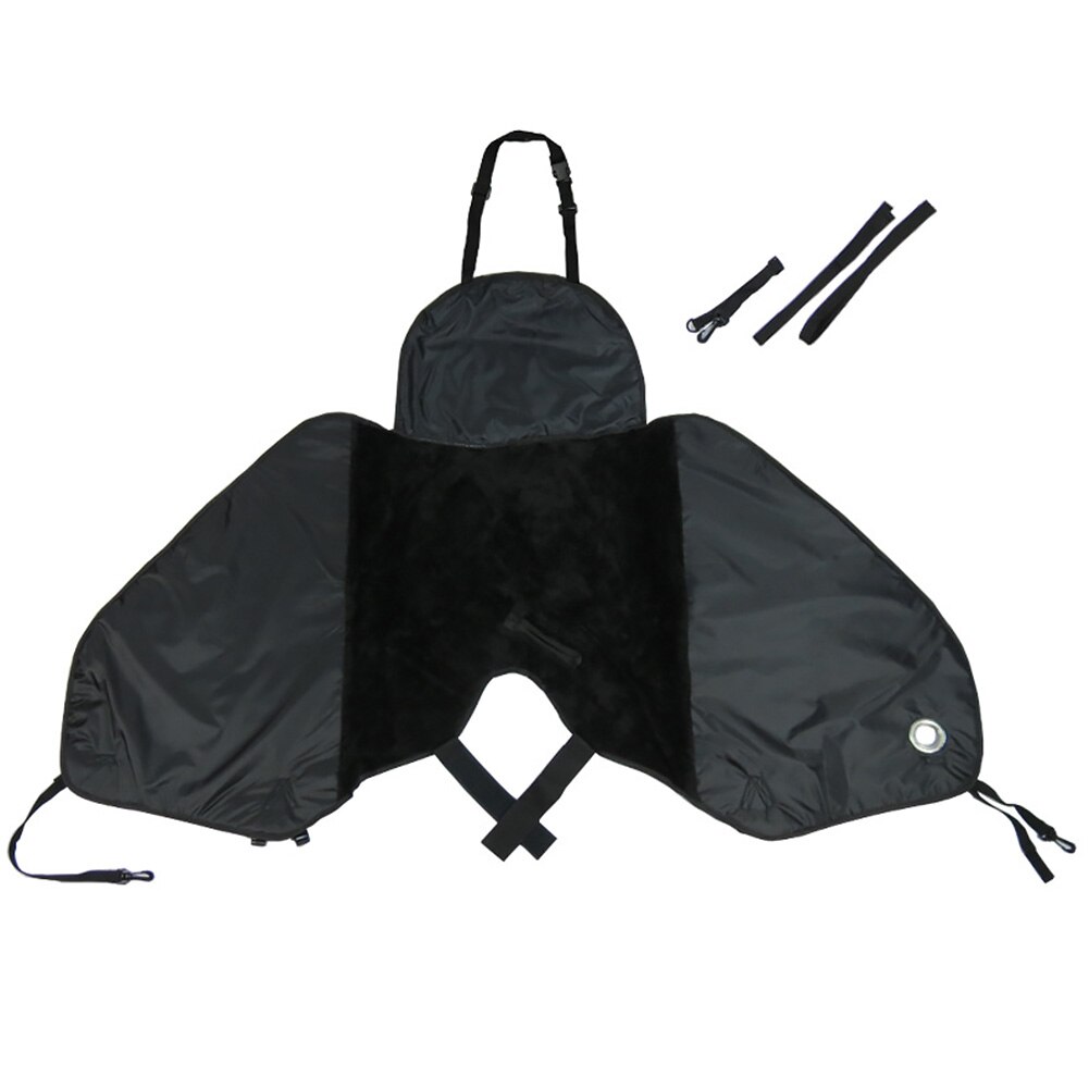 Waterdichte Zwarte Quilt Winddicht Slijtvaste Knie Warmer Scooters Universele Deken Winter Motorfiets Been Cover Voor Vespa Gts