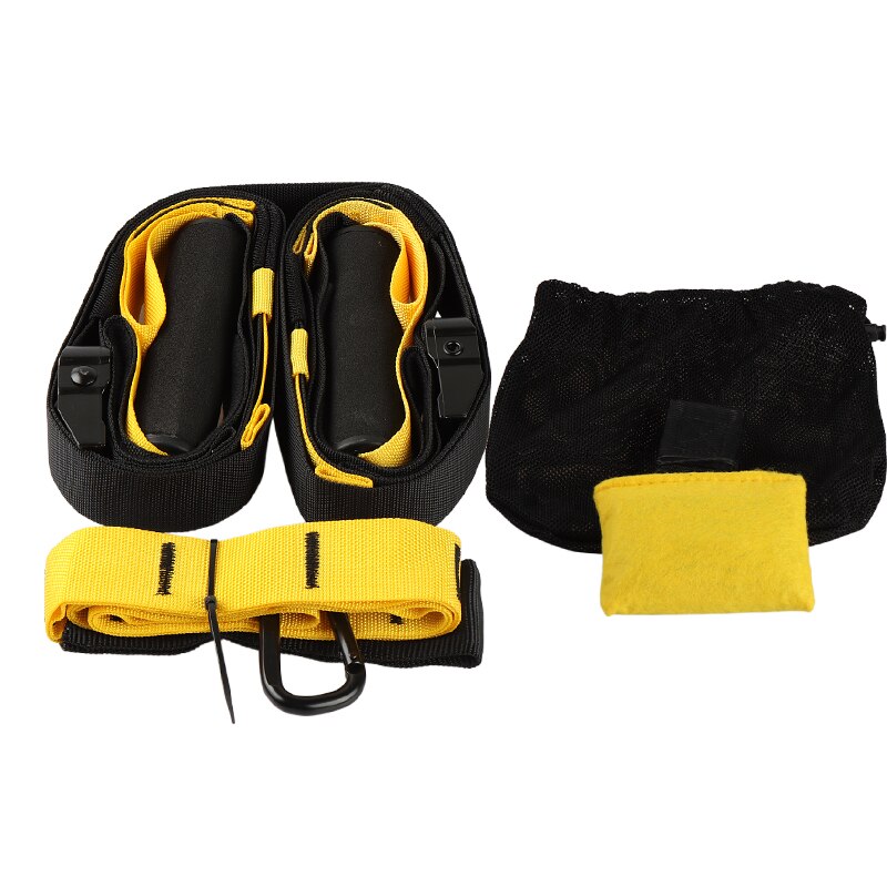 Resistance Bands Sport Equipment Strength Training Fitness Equipment Crossfit Spring Exerciser Workout Suspension Trainer: P1 yellow