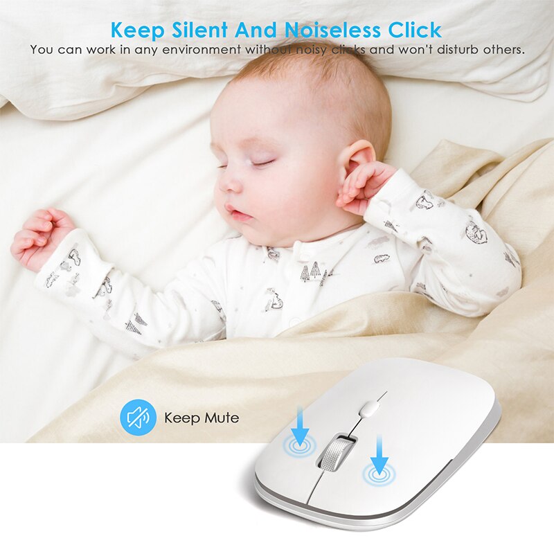 Wireless Mouse Portable Computer Mouse