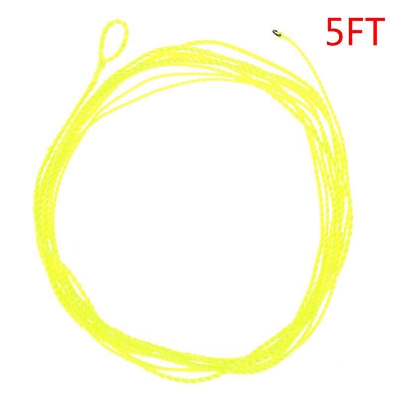 14 * 8.5 * 1cm Fishing Line Fly Fishing Leader with Tippet Ring PET Furled Leader !: 5FT