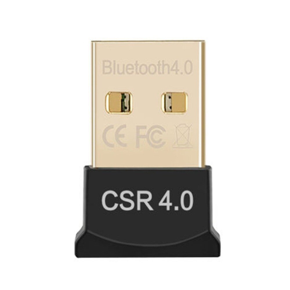 Taşınabilir USB Bluetooth adaptörü V4.0 CSR çift mod kablosuz Bluetooth dongle müzik ses alıcısı Windows için