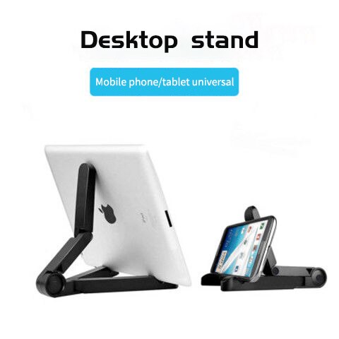 Cell Phone Universal Stand Desktop Holder Multi-angle dual axis adjustment tablet holder mobile Phone Bracket for iphone Huawei