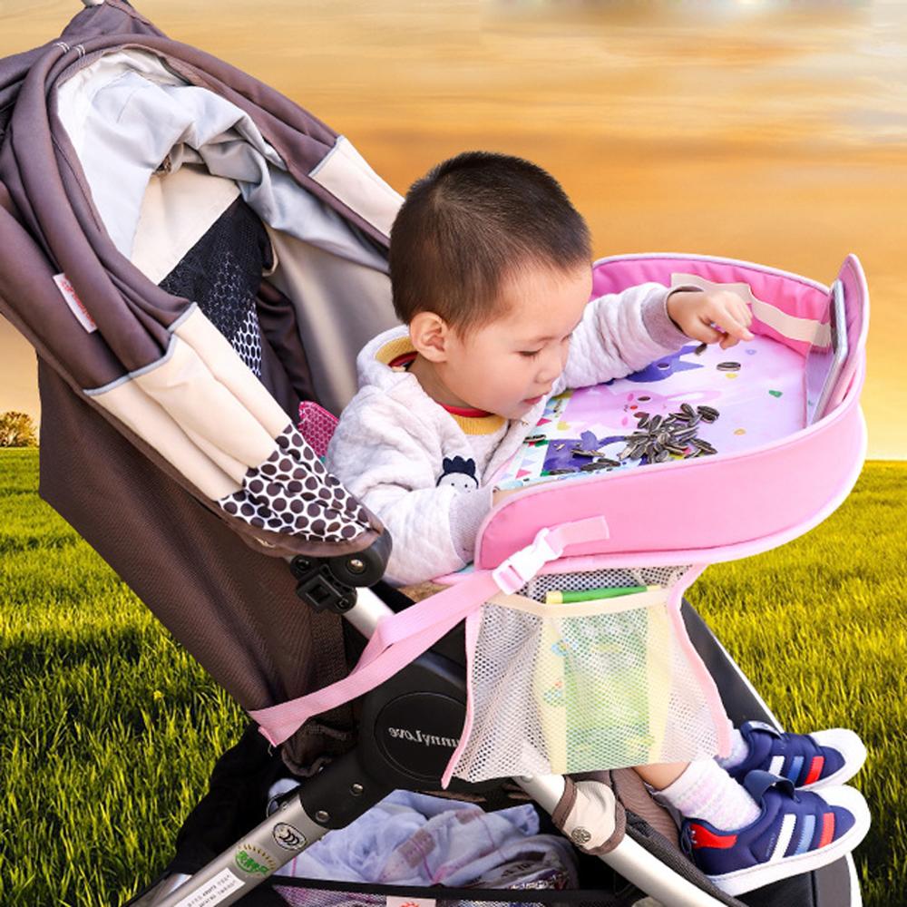 Baby Auto Tablett Platten Tragbare Wasserdichte Malerei essen Tisch Schreibtisch für freundlicher Auto Sicherheit Sitz freundlicher Spielzeug Lagerung Halfter