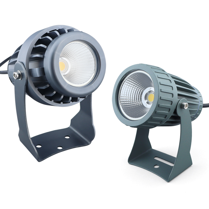 Lampe de pelouse LED COB, 15W, 10W, 20W, 25W, 5W, éclairage extérieur de jardin, éclairage étanche, chemin de jardin LED, projecteurs AC85-265V DC12V