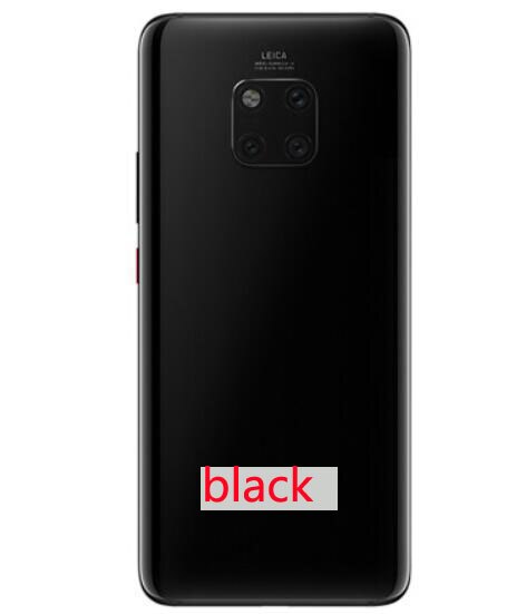 Nuovo alloggiamento OEM Mate20 Pro per Huawei Mate 20 Pro coperchio batteria in vetro riparazione sostituzione porta posteriore telefono posteriore: MT20PRO COVER BLACK