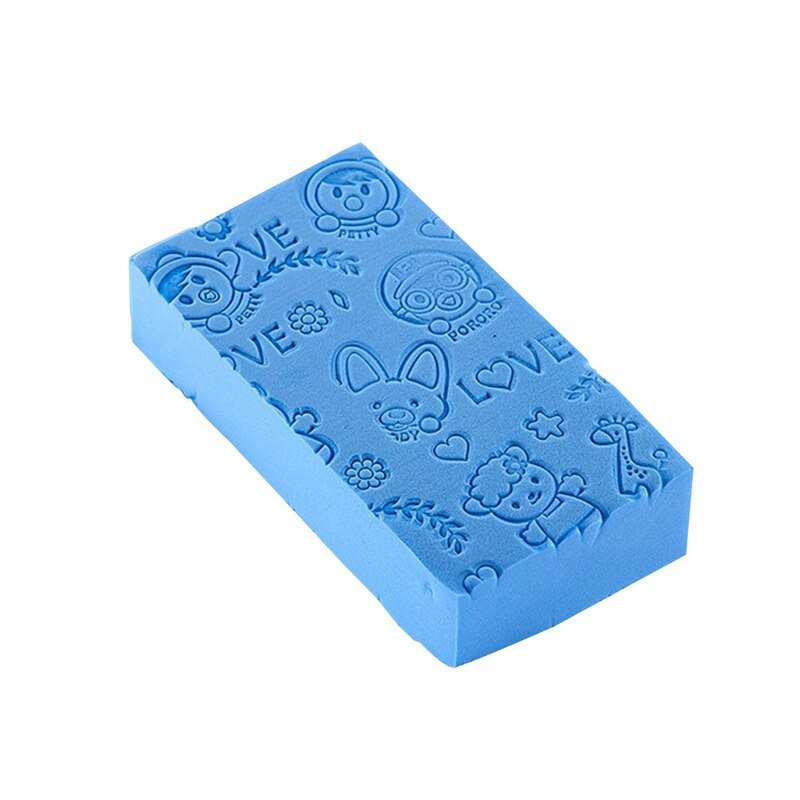 Bath Sponge Body Dead Skin Remover Exfoliating Massager Cleaning Shower Brush Peeling Sponge for Washing for The Body for Adults: blue