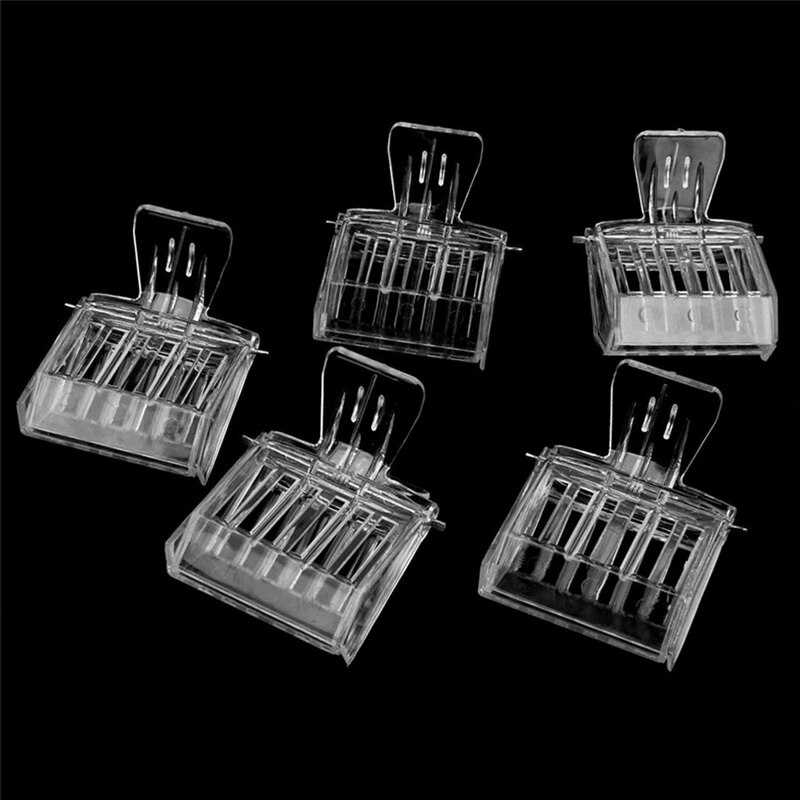 2Pcs Bee Queen Clip Plastic Beekeeping Queen Cage Catcher Beekeeper Tool Colorless Clips Plastic Bee Clip