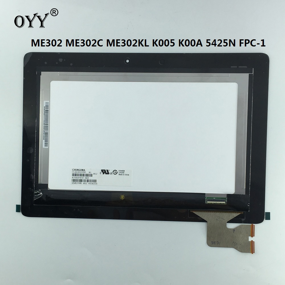 LCD Display Touch Screen Matrix Digitizer Tablet Assembly Replacement Parts for ASUS MeMO ME302 ME302C ME302KL K005 K00A 5425N