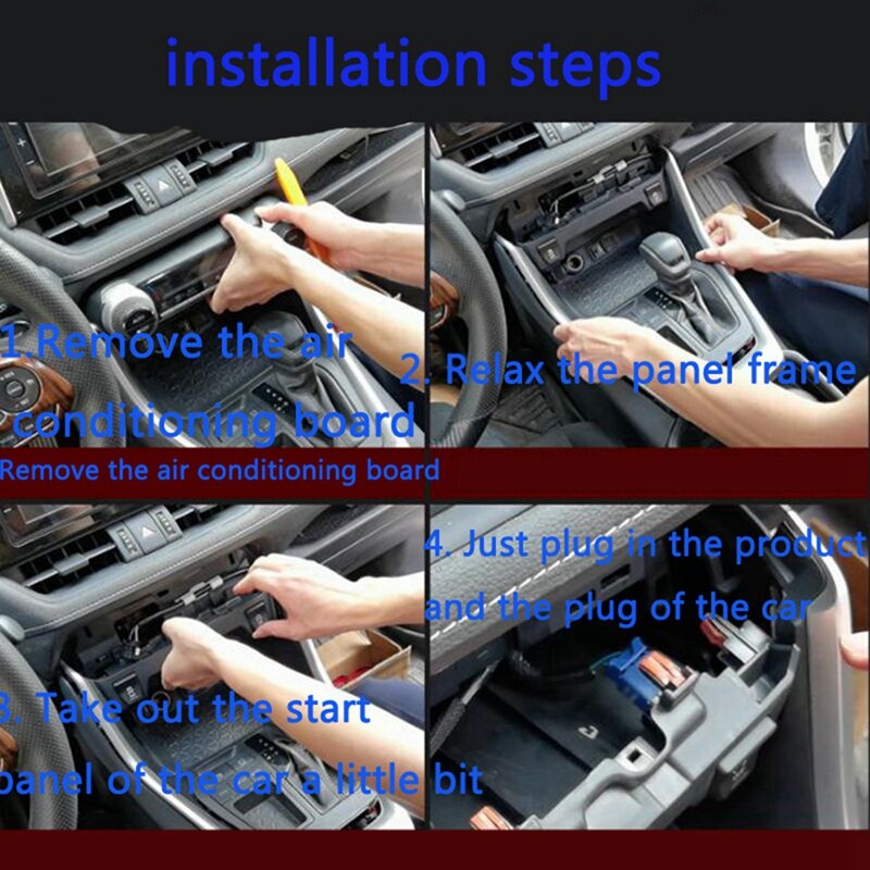 Car Automatic Stop Start Engine Off Device Eliminator Disable Plug Smart Stop Cancel Cable For Toyota RAV4 XA50 19-20