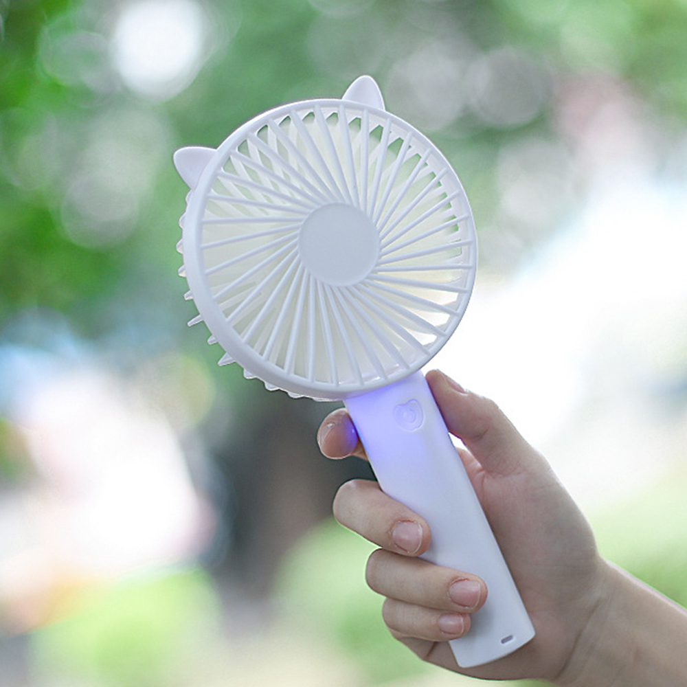 Mini Ventilator Draagbare Water Spray Mist Fan Elektrische Usb Oplaadbare Handheld Koeling Airconditioner Luchtbevochtiger Voor Outdoor