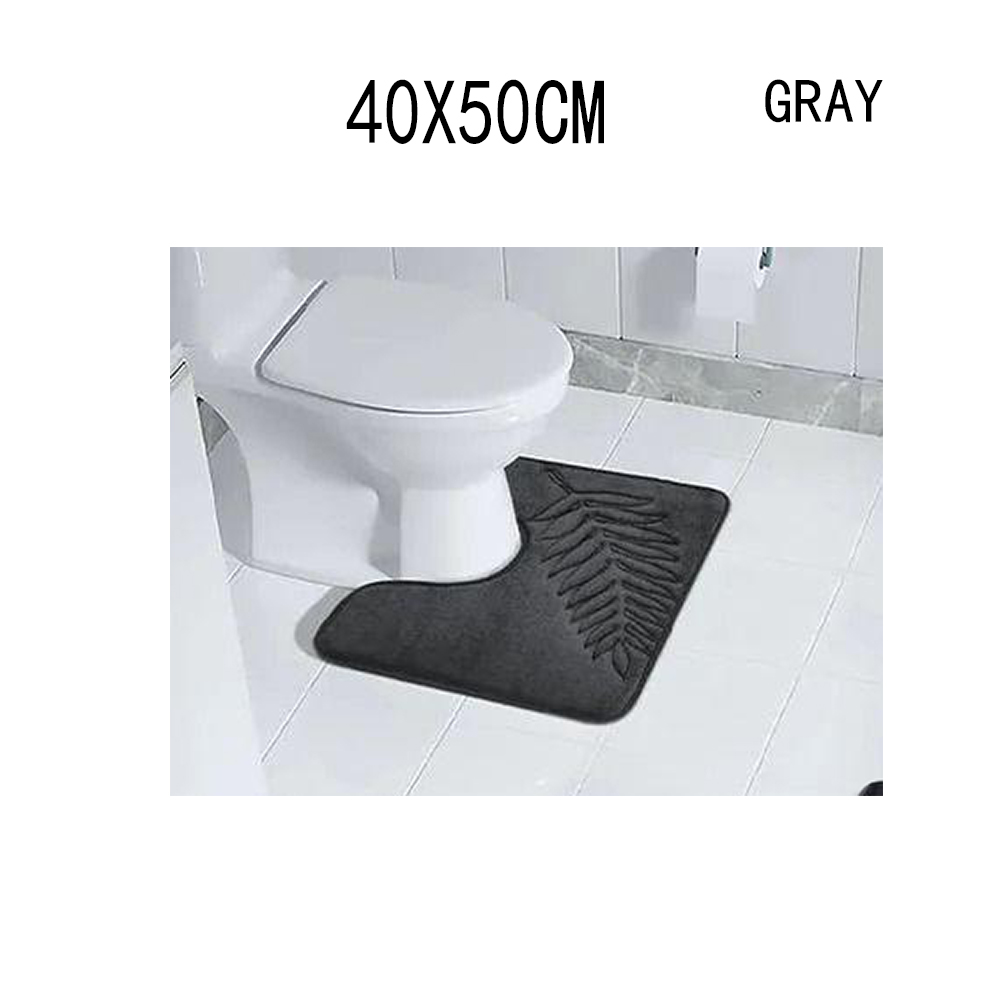Bath Rug Soft Non-Slip Quick Dry Bath Mat Absorbent floor mat bathroom mat Machine Washable Shower Anti-slip Carpet: WHITE