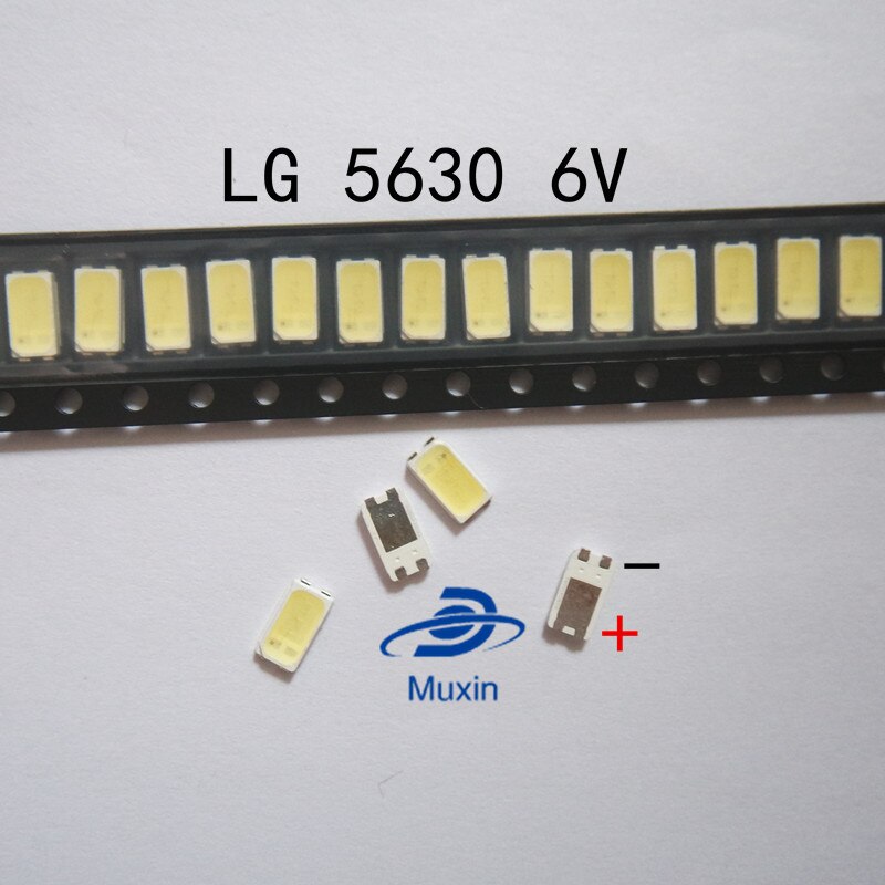 1000pcs For LG LED LCD Backlight TV Application Middle Power LED LED Backlight 1W 3V 5730/5630 Cool white LED LCD TV Backlight