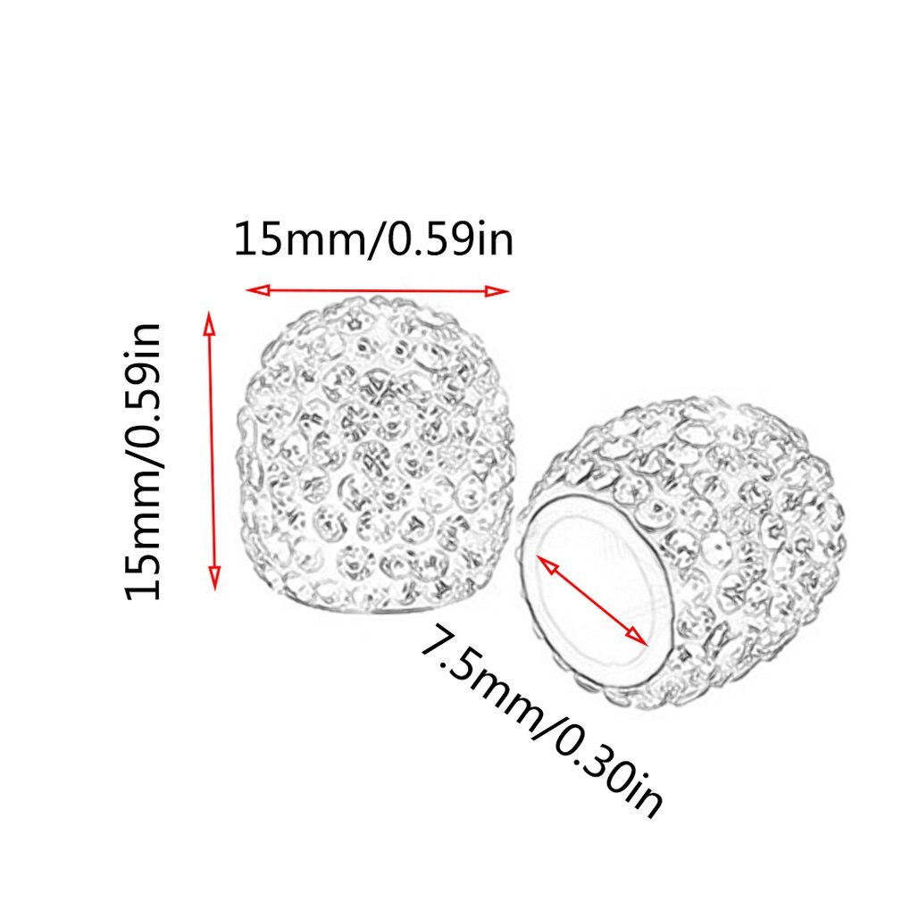 Met diamant ingelegde ventieldop, gemodificeerde autobanddop, ruitvormige ventieldop, glimmende stofkap met diamant, auto-onderdelen